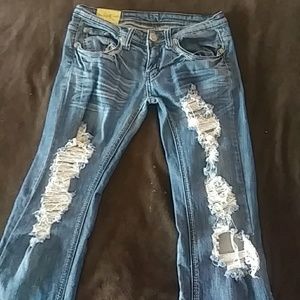 Machine jeans